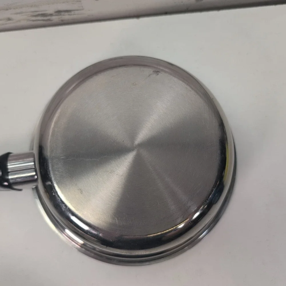 Kitchen Craft by West Bend 1‎ qt. Stainless Steel Saucepan with Steam Vent Lid.